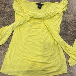 Moda international front tie tube top!!